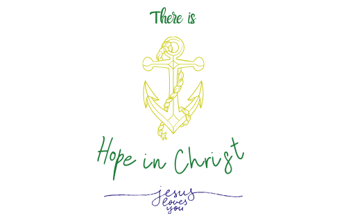 There is Hope in Christ Logo
